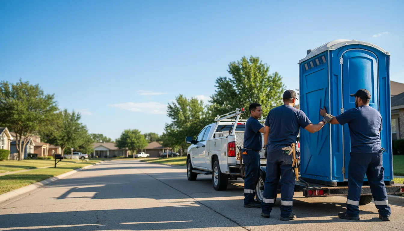 Portable Toilet Rental in Tomball, TX near me